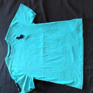 Boys T-shirt short Sleeve Polo Ralph Lauren Size:M(10-12) Color:light blue